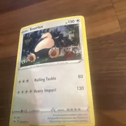 Snorlax 140/202 - Sword & Shield Promo - Cosmos Holo Pokemon Card Near Mint (NM) - Image 4