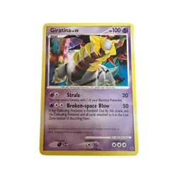 Giratina LV.59 Pokemon Card 27/127 Platinum Rising Rivals Holo Rare - Image 1