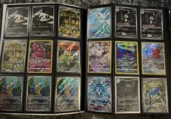 Pokemon Card Binder Lot Collection 396 Cards! Full Art, VMAX, VSTAR, & V Cards!! - Image 3