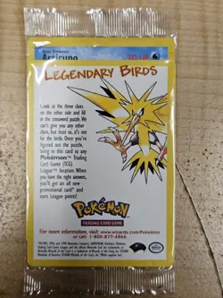 Pokemon Legendary Birds Promo Articuno Card Sealed - Image 1