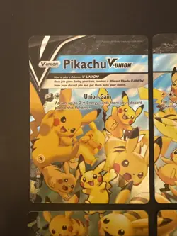 Pikachu V-Union [Set of 4] SWSH: Sword & Shield Promo Cards Holo - Image 2