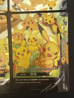 Pikachu V-Union [Set of 4] SWSH: Sword & Shield Promo Cards Holo - Image 5