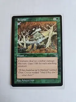 Respite - Tempest - LP - MTG Magic - Common - Green Instant - Image 1