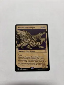 Ancient Brass Dragon (Showcase) Commander Legends: Battle for Baldur's Gate - Image 1
