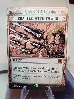 Crackle with Power Outlaws of Thunder Junction: Breaking News Regular - Image 1