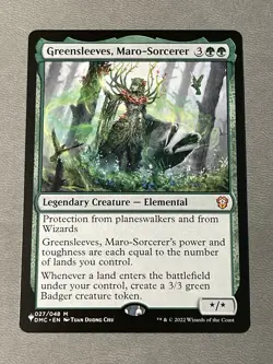 Greensleeves, Maro-Sorcerer MTG The List Reprints Regular NM - Image 1