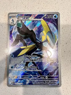 Inteleon 142/132 Illustration Rare IR Pokemon TCG Mega Evolutions - Image 1