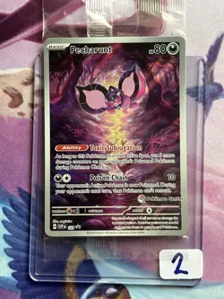 Sealed Pokemon Center Stamped Pecharunt Black Star Promo #129 Shrouded Fable ETB - Image 1
