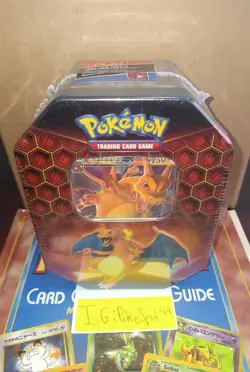 Pokemon 2019 Hidden Fates Charizard Gx Tin Sealed - Image 1