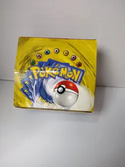 POKEMON ORIGINAL 1999 BASE SET *EMPTY* BOOSTER BOX - Image 1