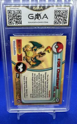 1999 Topps Pokemon TV Animation Edition Charizard #6 - Image 2