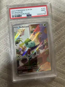 Pokemon TCG Bulbasaur Scarlet and Violet 143/142 Near Mint Condition - Image 1