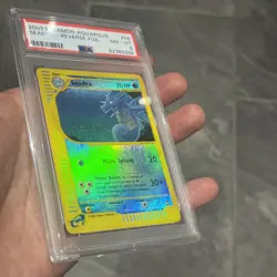 Pokemon Aquapolis 2003 Seadra 58/147 Reverse Holo PSA 8 - Image 3