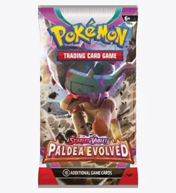 Pokemon TCG Paldea Evolved Scarlet Violet Sealed Booster Pack Random Art NEW! - Image 1