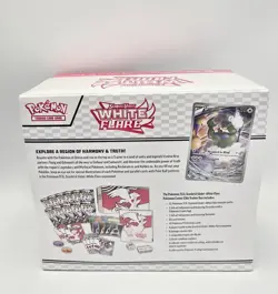 Pokemon Center Exclusive White Flare ETB Pokemon TCG - SEALED - Image 2