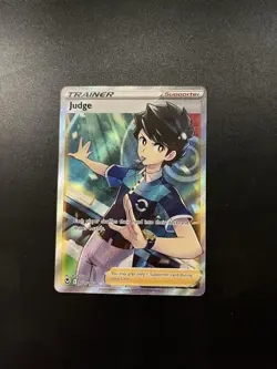 Pokemon Judge TG25/TG30 Silver Tempest Sword & Shield Trainer Gallery - Image 1