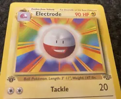 1999 Pokemon Electrode 1st Edition Non Holo Jungle 18/64 (Pack Fresh - MINT ) - Image 2