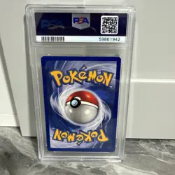 1999 Pokemon Base Set Shadowless Weedle 69/102 PSA 10 Gem Mint - Image 2