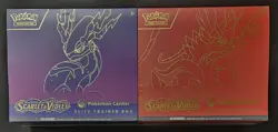 Pokemon Center Exclusive Scarlet Violet Miraidon Koraidon Elite Trainer Box Lot - Image 1