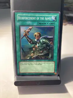 YuGiOh Reinforcements of the Army - Super Rare - LOD-028 - 1st Edition - Image 1