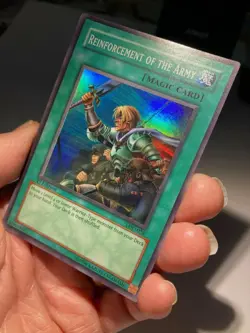 YuGiOh Reinforcements of the Army - Super Rare - LOD-028 - 1st Edition - Image 2