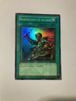 YuGiOh Reinforcements of the Army - Super Rare - LOD-028 - 1st Edition - Image 3