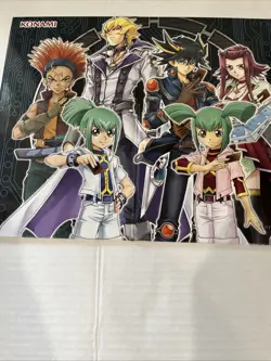 Official Yu-Gi-Oh Legendary Collection 5D'S Game Board Mat Hard Playmat 1996 - Image 2