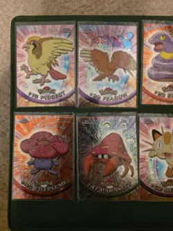 Topps Chrome Pokemon Card Set Multiple Cards Holo. LP-NM - Image 1