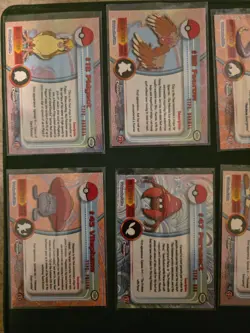Topps Chrome Pokemon Card Set Multiple Cards Holo. LP-NM - Image 3