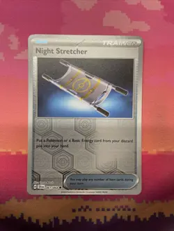 Pokemon Card Night Stretcher Shrouded Fable Reverse Holo 061/064 Near Mint - Image 1