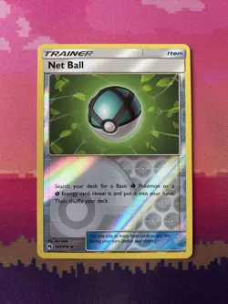 Pokemon Card Net Ball Lost Thunder Reverse Holo Uncommon 187/214 Near Mint - Image 1