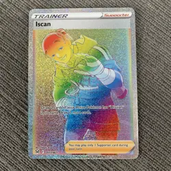 Iscan 207/196 Lost Origin Rainbow Rare Full Art Holo Pokemon Card * New * - Image 1
