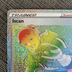 Iscan 207/196 Lost Origin Rainbow Rare Full Art Holo Pokemon Card * New * - Image 2