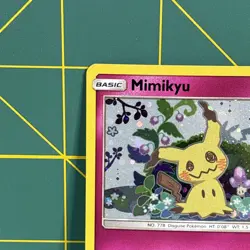 Mimikyu Promo SM163 Team Up Blister Pokemon Card Excellent LP Sun & Moon Holo - Image 4