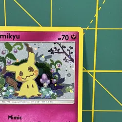 Mimikyu Promo SM163 Team Up Blister Pokemon Card Excellent LP Sun & Moon Holo - Image 5