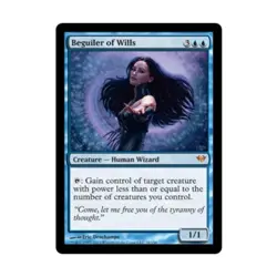 WOTC MtG Dark Ascension Beguiler of Wills (MR) EX - Image 1