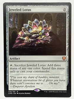 Jeweled Lotus NM Commander Legends 319/361 Magic: The Gathering MTG Regular - Image 1