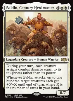1x - Baldin, Century Herdmaster - #110 - CMR: Tarkir Dragonstorm - NM MTG - Image 1