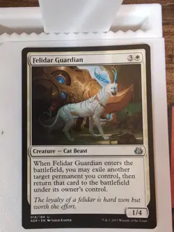 Felidar Guardian Aether Revolt Regular MTG - Image 1