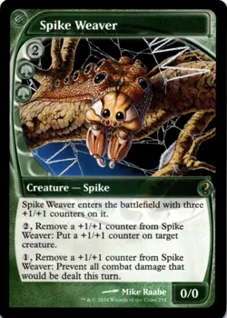 MTG Spike Weaver (Future Sight) Normal NM Mystery Booster 2 Magic 214 - Image 1