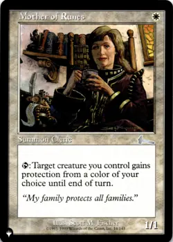 MTG Mother of Runes (ULG) Normal NM The List Reprints Magic 14/143 - Image 1