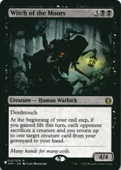 MTG Witch of the Moors Normal NM The List Reprints Magic 018/078 - Image 1