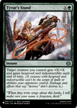 MTG Tyvar's Stand Normal NM The List Reprints Magic 190/271 - Image 1