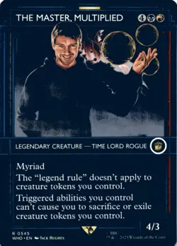 MTG The Master, Multiplied (Showcase) Normal NM Doctor Who Magic - Image 1