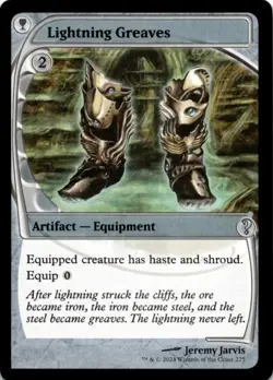 MTG Lightning Greaves (Future Sight) Normal NM Mystery Booster 2 Magic 225 - Image 1