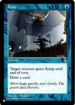 MTG Leap Normal NM The List Reprints Magic - Image 1