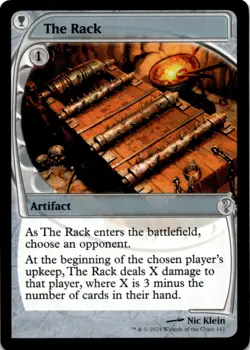 MTG The Rack (Future Sight) Normal NM Mystery Booster 2 Magic 141 - Image 1