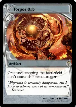 MTG Torpor Orb (Future Sight) Normal NM Mystery Booster 2 Magic 236 - Image 1