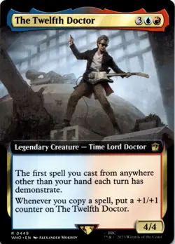 MTG The Twelfth Doctor (Extended Art) Normal NM Doctor Who Magic - Image 1