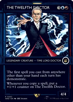 MTG The Twelfth Doctor (Showcase) Normal NM Universes Beyond: Doctor Who Magic 5 - Image 1